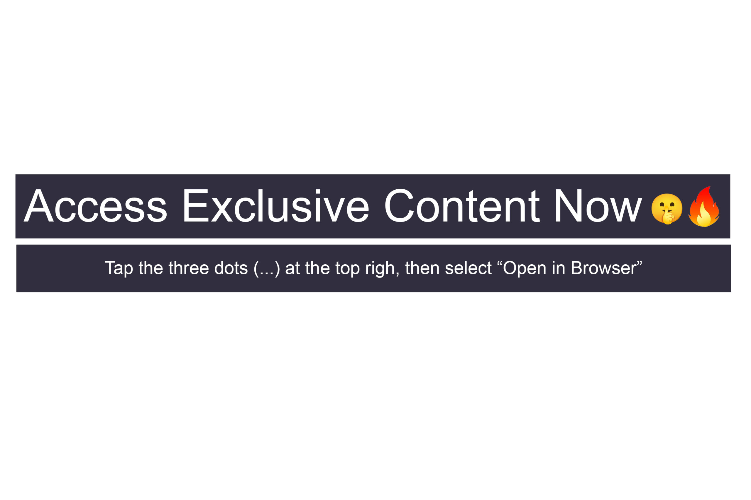 Press the three Dots